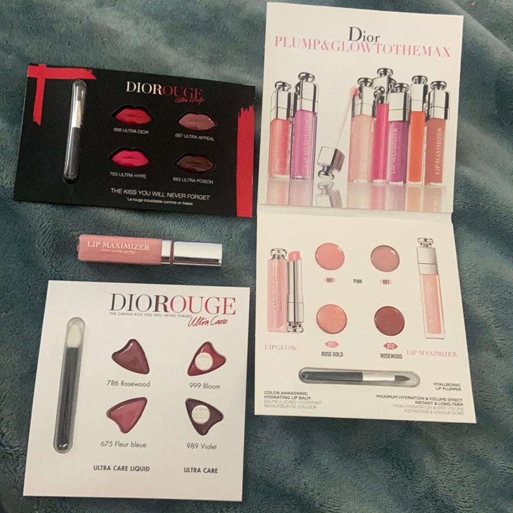 New Mini Dior Lip Maximizer Gloss & Sample Set